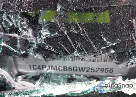 2016 Jeep Cherokee Latitude from USA, damaged, VIN 1C4PJMCB6GW252956